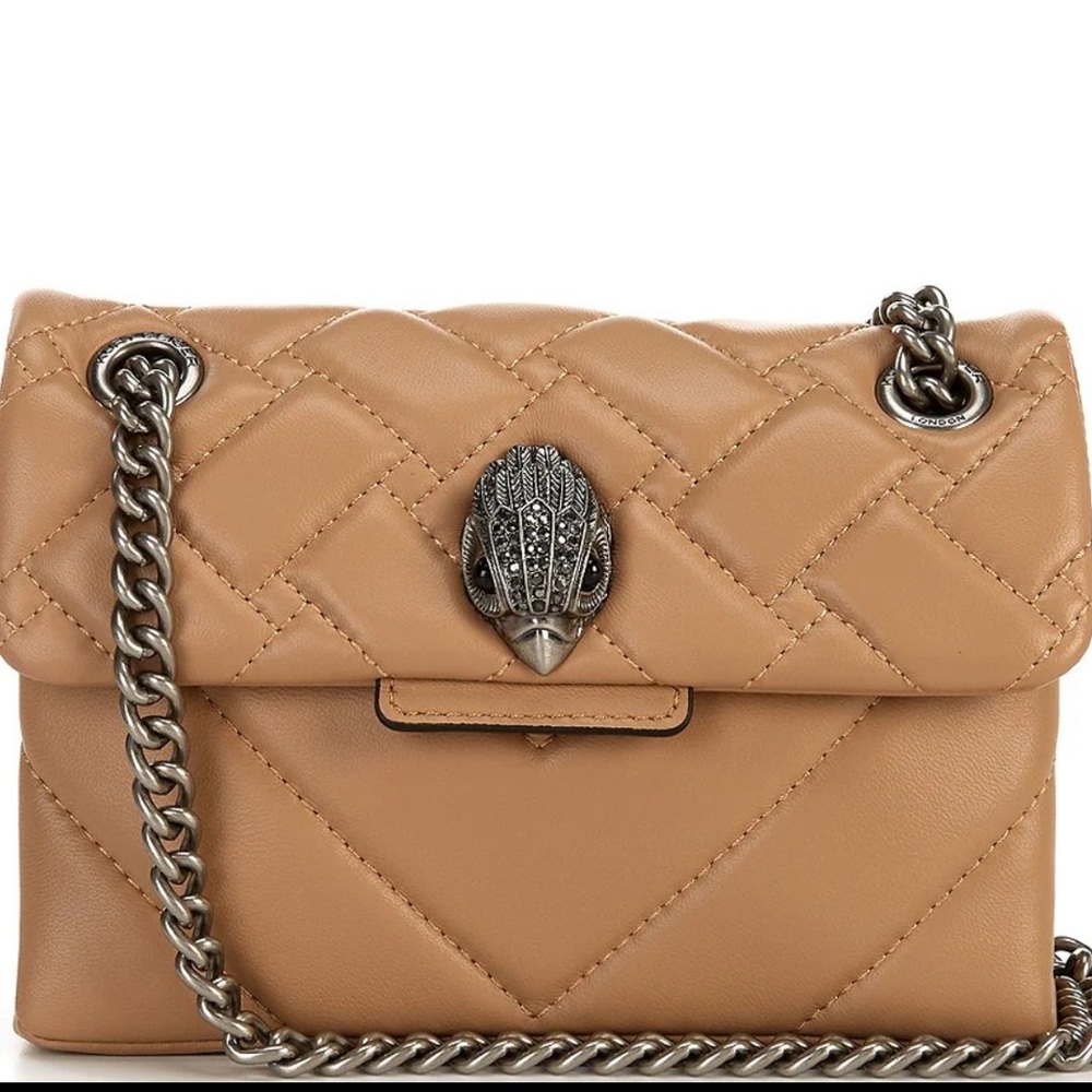 NWT Kurt Geiger Kensington Mini Quilted Leather Crossbody Bag
